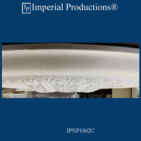 IPNP1062C-POL Acanthus Medallion 36" ArchPolymer, Add to Cart for Shipping Costs or Free Depot Pickup