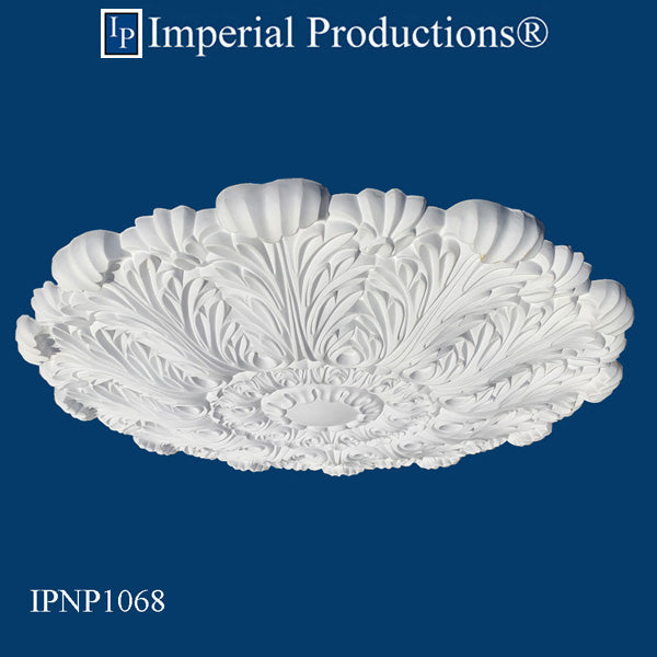 IPNP1068-POL Art Nouveau Medallion 30-3/8" (77.15cm), Add to Cart for Shipping or Free Depot Pickup