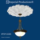 IPNP1068H-POL Art Nouveau Medallion 30-3/8" (77.15cm) ArchPolymer