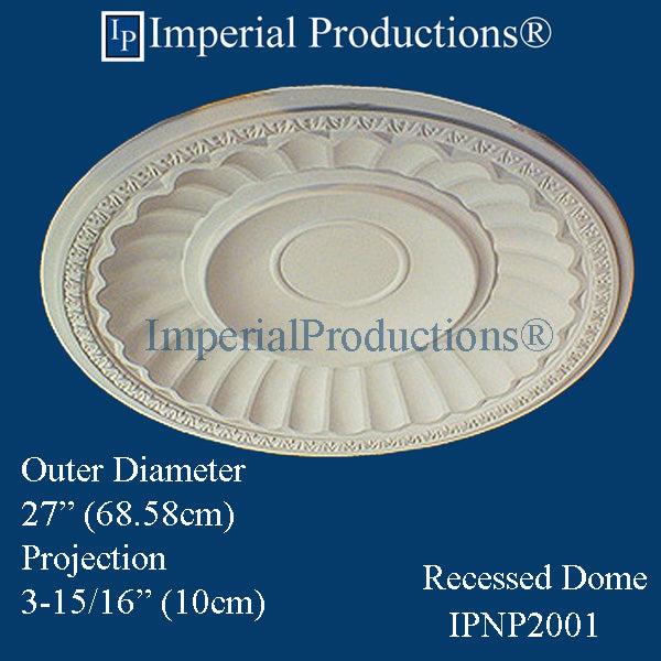 IPNP2001-POL Dome 27" ArchPolymer