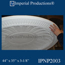 IPNP2003-POL Recessed Oval Dome 44" x 35" ArchPolymer