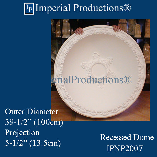 IPNP2007 recessed dome