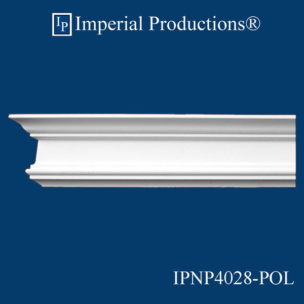 IPNP4028-POL-PK6 Length Crown 4-5/16" Height ArchPolymer, Pack of 6