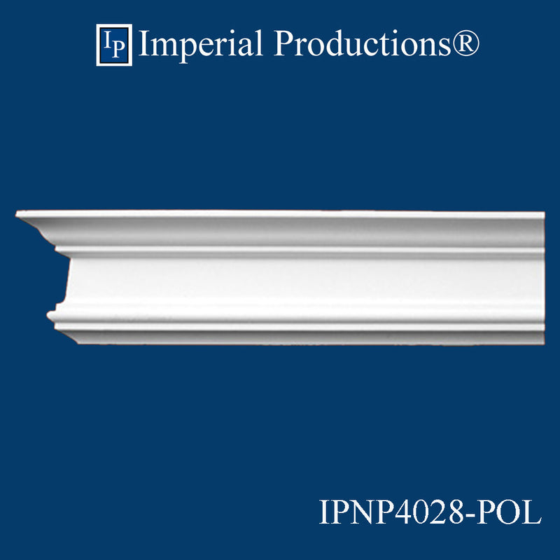 IPNP4028-POL-PK6 Length Crown 4-5/16" Height ArchPolymer, Pack of 6