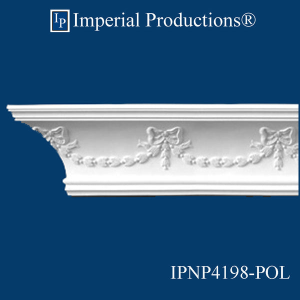 IPNP4198-POL-PK6 Classical Crown 5-13/16" High Pack of 6