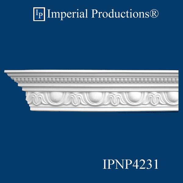 IPNP4231-POL Classical Crown 3-9/16" High - Pack 6