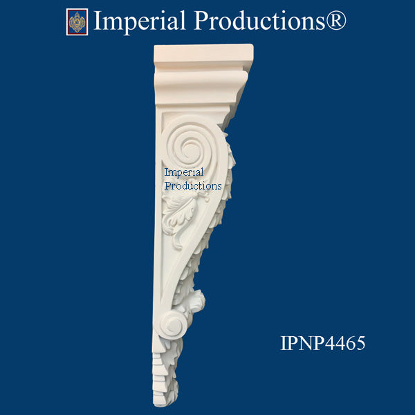 IPNP4465-POL Acanthus Style Corbel 17-1/2" High x 5-7/8" wide ArchPolymer Add to Cart for Shipping Costs or Free Depot Pickup