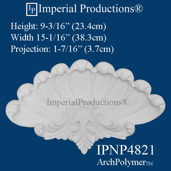 IPNP4821-POL Shell Applique Price Each