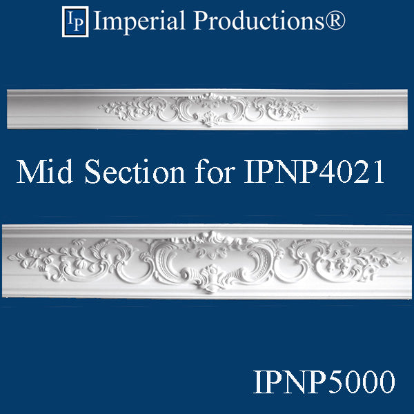 IPNP5000-POL-PK1 Mid Decor Crown 6-3/4" High Price Ea