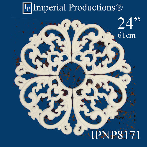 IPNP8171-POL Modern Medallion 24" (60.96cm) ArchPolymer