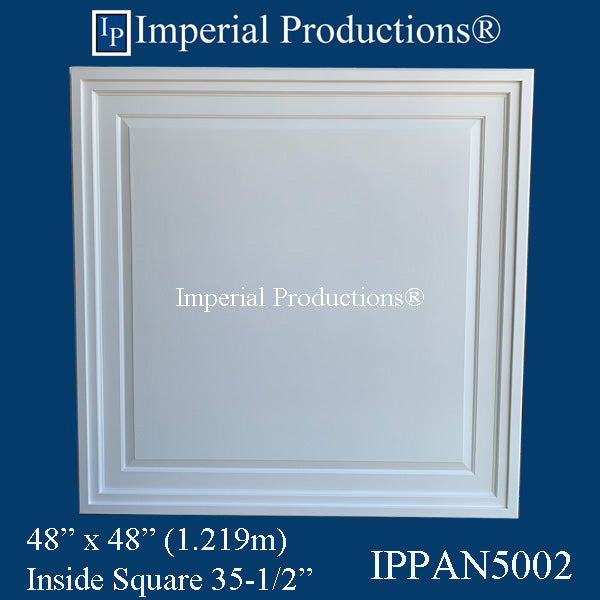 IPPAN5002-POL Square Panel 47-3/4" x 47-3/4", ArchPolymer, Add to Cart for Shipping costs or Free Depot Pickup