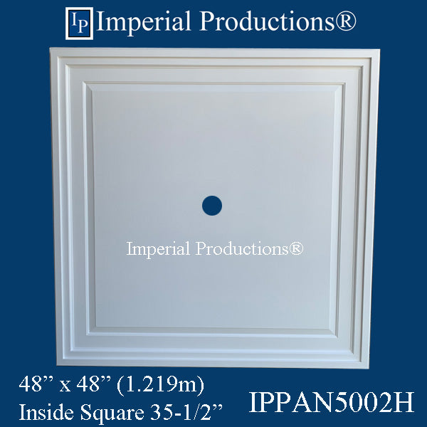 IPPAN5002H-POL Modern Square Panel 48" x 48" ArchPolymer, Add to Cart for Shipping costs or Free Depot Pickup