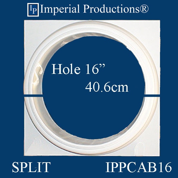 IPPCAB16-FRP-SPLIT-PK2 Attic Base Hole 16" FRP-PolyComp SPLIT pack of 2