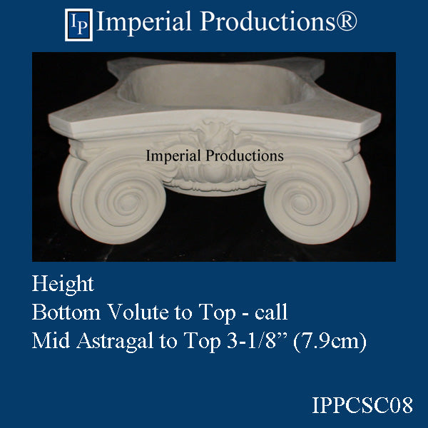 IPPCSC08-FRP-PK2 Scamozzi Capital FRP-PolyComp Load Ring 6-1/2" Pack of 2
