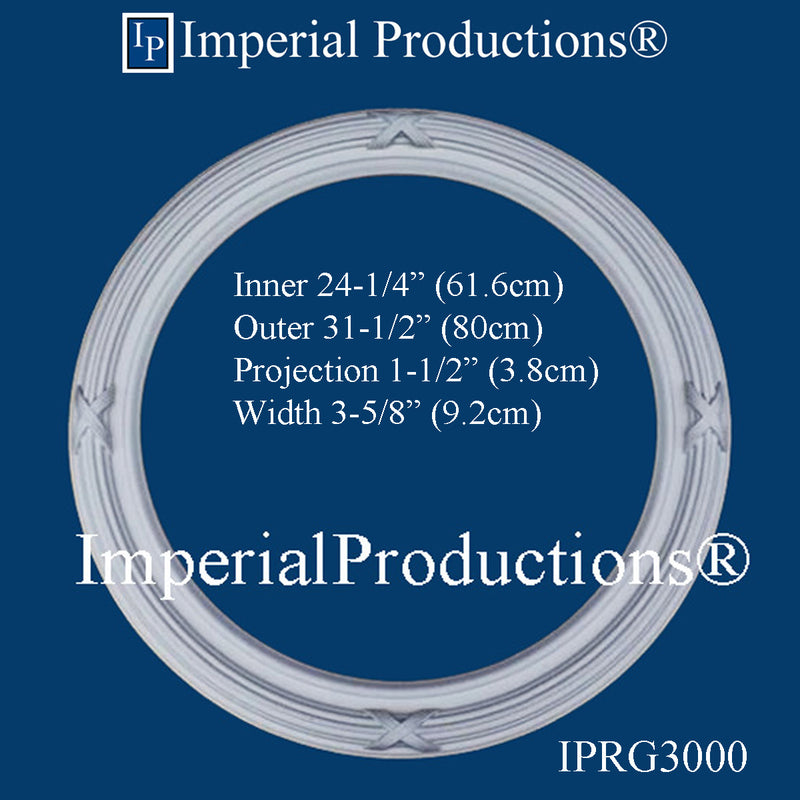 IPRG3000-POL Ring 31-1/2 inch, Inside 24-1/4", ArchPolymer