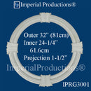 IPRG3001-POL Ring 32 inch, Inside 24-1/4", ArchPolymer - Custom Order