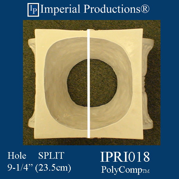 IPRI018-PCOMP-SPLIT-PK2 Roman Ionic Capital SPLIT EconPolymer Pack of 2