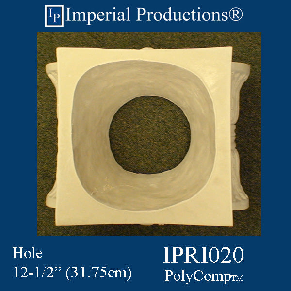 IPRI020-PCOMP-PK2 Roman Ionic Capital EconPolymer Pack of 2