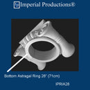 IPRIA28-POL-PK1 Roman Ionic Capital ArchPolymer for 28" Column Each