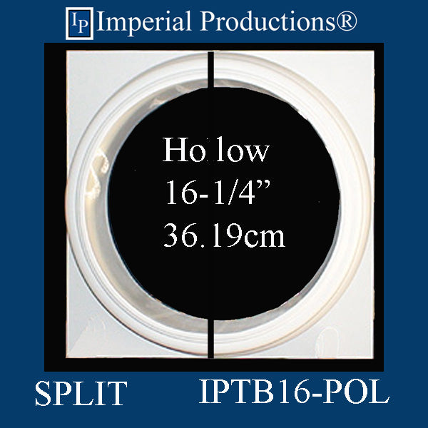 IPTB16-EPOL-SPLIT-PK2 Tuscan Base - Fits 13-3/4" SPLIT Pack of 2