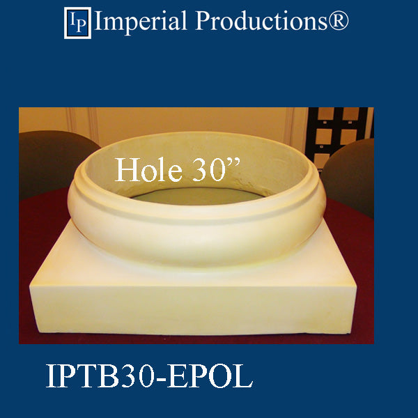 IPTB30-FG-PK2 Tuscan Base - Fits 30" Pack of 2 Bases
