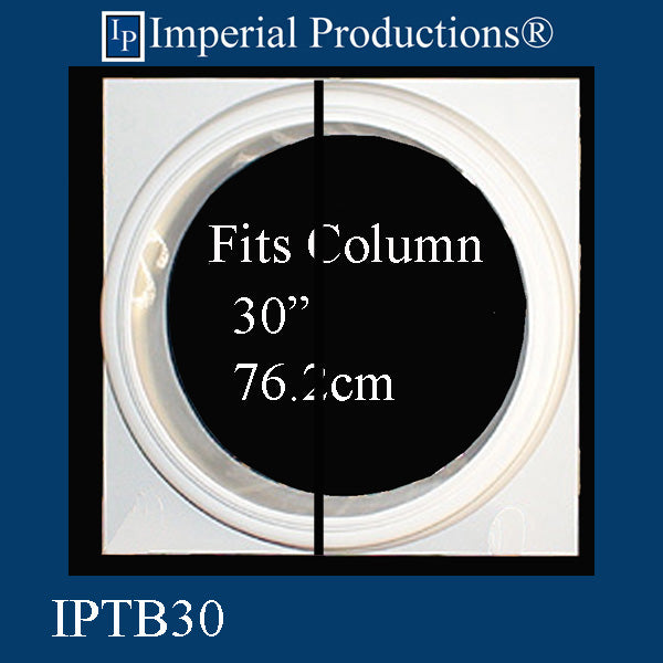 IPTB30-FG-PK2 SPLIT Tuscan Base - Fits 30" SPLIT Pack of 2 Fiberglass Bases