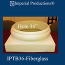 IPTB36-FG-PK2 Tuscan Base Fiberglass Fits 36" Custom Order Pack of 2