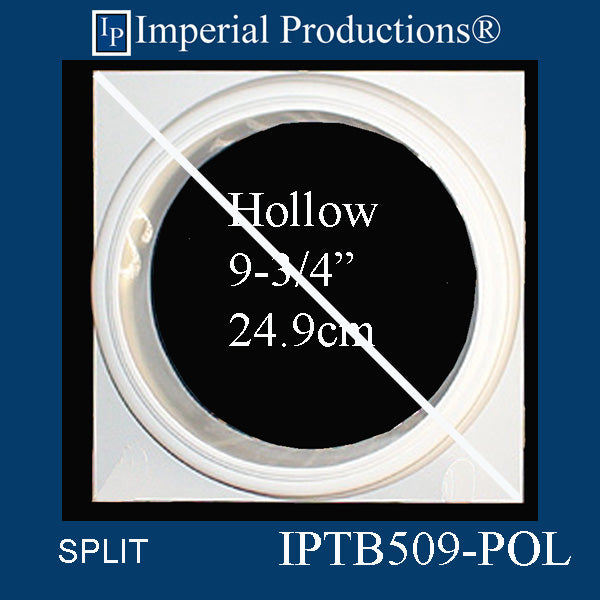 IPTB509-BASE-POL-SPLIT-PK2 Tuscan Base Hole 9-3/4" Pack of 2 SPLIT Add to Cart for shipping or Free Depot Pickup (Copy)
