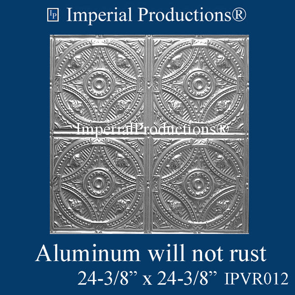 IPVR012-A-N-F0-20 Aluminum Ceiling Panel Pack of 20