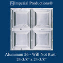 IPVR019-A-N-F0-10 Aluminum Tin Ceiling Panels Pack of 10