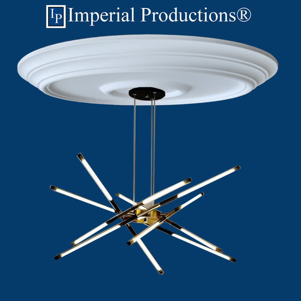 IPMRD30028H-POL Colonial Medallion 28" (71.12cm) ArchPolymer, Add to Cart for Shipping or Free Depot Pickup