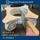 Labor to Mid Split ArchPolymer Scamozzi Capital in 2 Sections