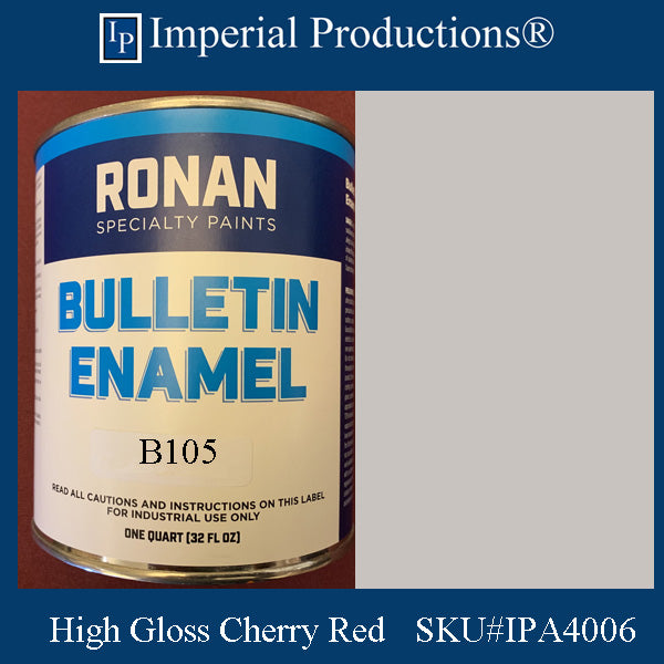 Bulletin Ronan B105 High Gloss Silver Quart (946ml)