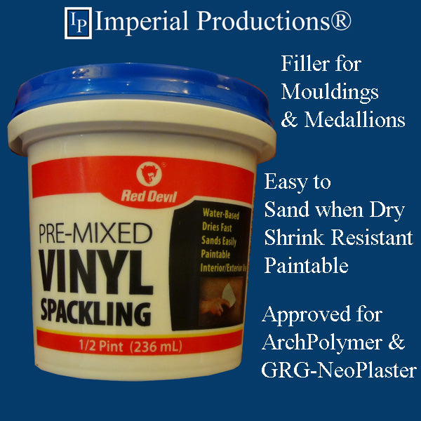 Install Spackling Compound 1/2 Pint