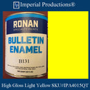 Bulletin Ronan B131 High Gloss Light Yellow Quart (946ml)