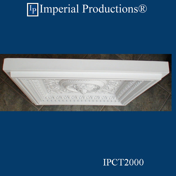 IPCT2000-POL-PK4 Classic Ceiling Panel 24-3/4 x 24-3/4 x 2-1/2 inches