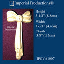 IPCVA1007-MAP Hand Carved Tassel Maple