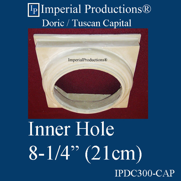 IPDC300-CAP-POL-PK2 Doric Capital Hole 8-1/4" ArchPolymer Pack of 2 Add to Cart for shipping costs or Free Depot Pickup