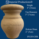 IPLB3-CHR Ball Leg Cherry