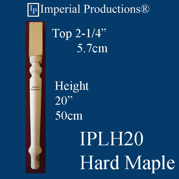IPLH20-HMAP-PK4 Harvest Leg 20" high Pack of 4 Add to Cart for shipping or free depot pickup
