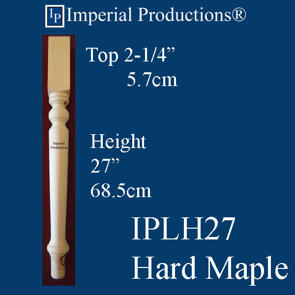 IPLH27-HMAP-PK4 Harvest Leg 27" Pack of 4 Add to cart for shipping or Free Depot Pickup