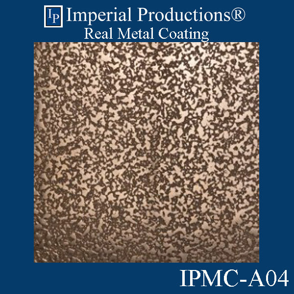 IPMC-A04 Sample of Bronze Metal Coating 8" x 8" x 1/4" add to cart for shipping or free depot pickup