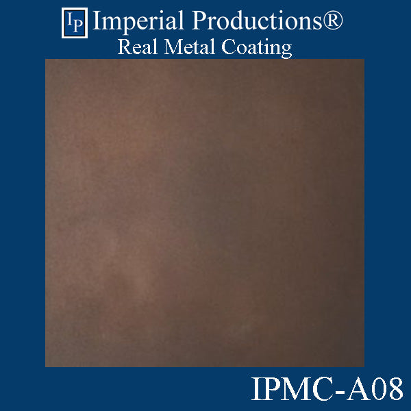 IPMC-A08 Sample of Bronze Metal Coating 8" x 8" x 1/4" add to cart for shipping or free depot pickup