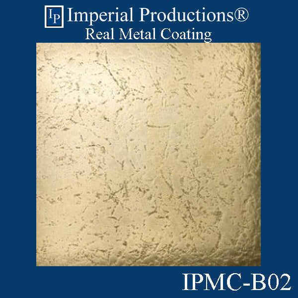 IPMC-B02 Sample of Brass Metal Coating 8" x 8" x 1/4" add to cart for shipping or free depot pickup