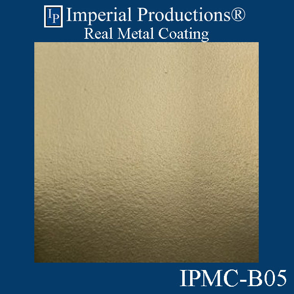 IPMC-B05 Sample of Brass Metal Coating 8" x 8" x 1/4" add to cart for shipping or free depot pickup