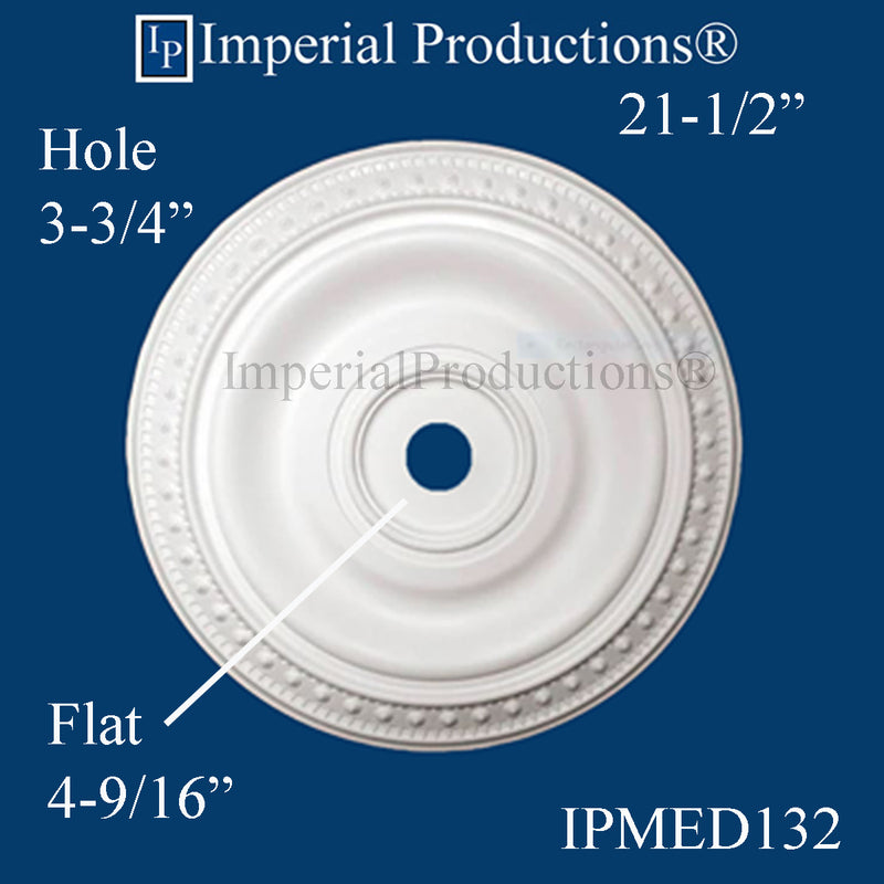 IPMED132-POL Federal Medallion 26-1/2" (67.3cm) ArchPolymer