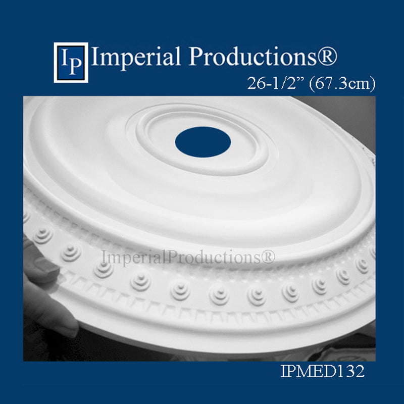 IPMED132-POL Federal Medallion 26-1/2" (67.3cm) ArchPolymer