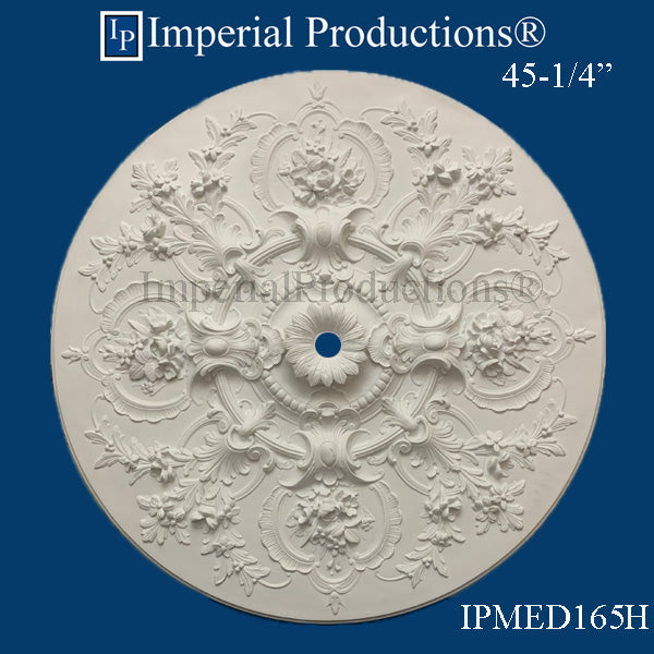 IPMED165H-POL Victorian Medallion 45-1/4" ArchPolymer, Add to cart for Shipping Costs or Free Depot Pickup