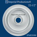 IPMED184-POL Art Deco Medallion 22-1/2" (57.15cm) ArchPolymer