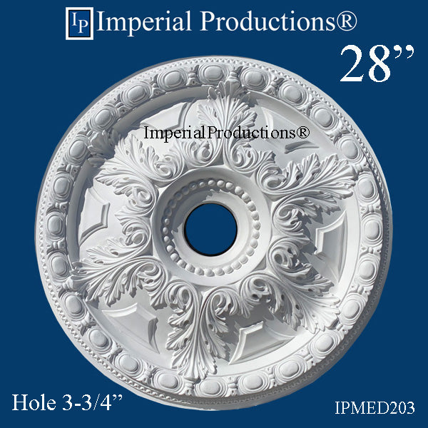 IPMED203-POL Federal Medallion 28" ArchPolymer Add to Cart for Shipping or Free Depot Pickup